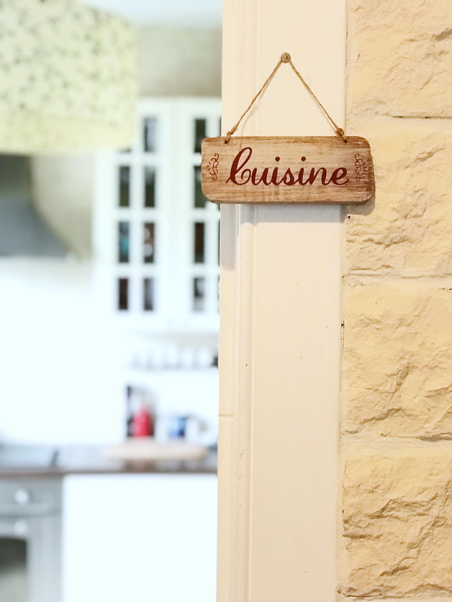 Studio entrance and signage