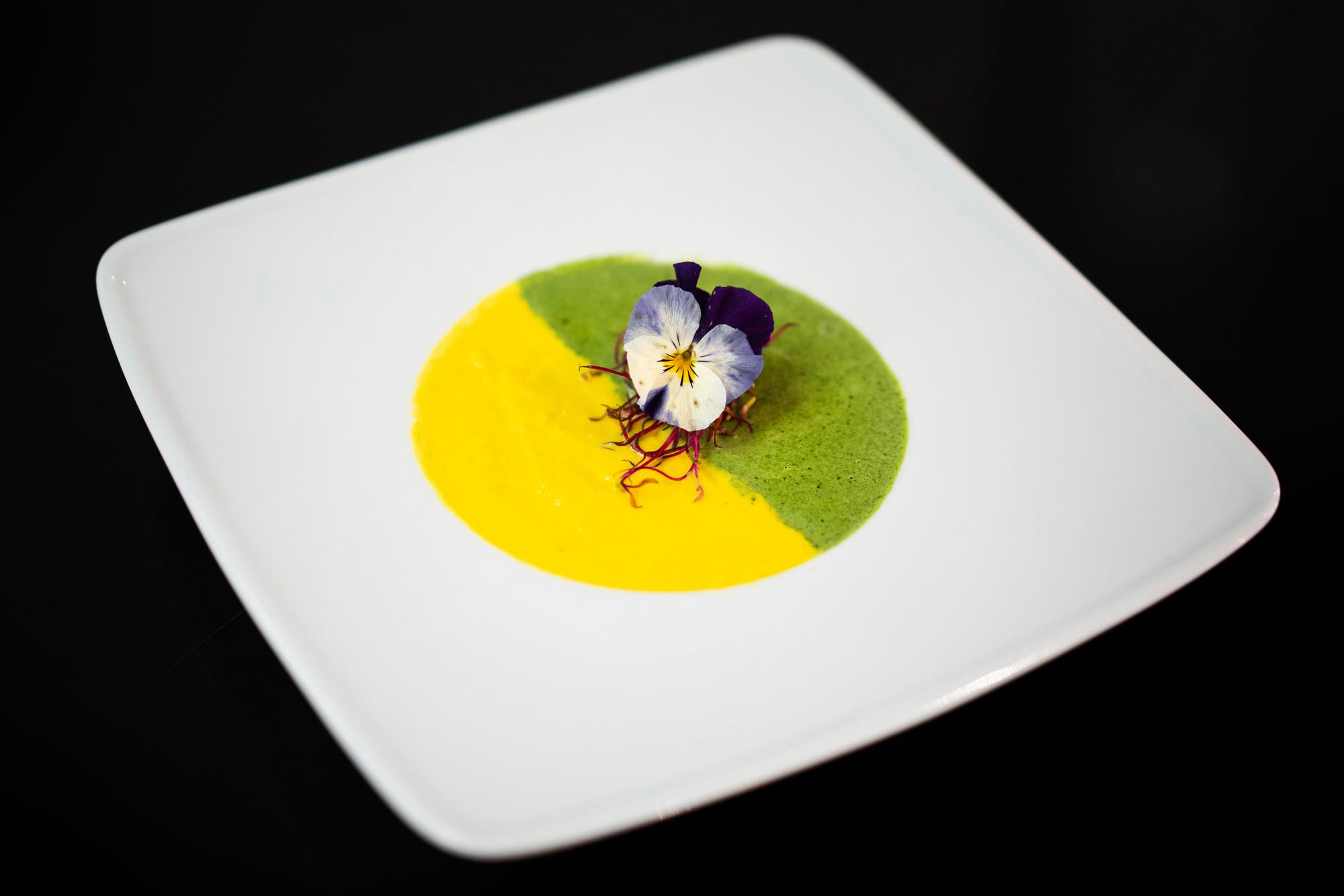 Plated prototype dish